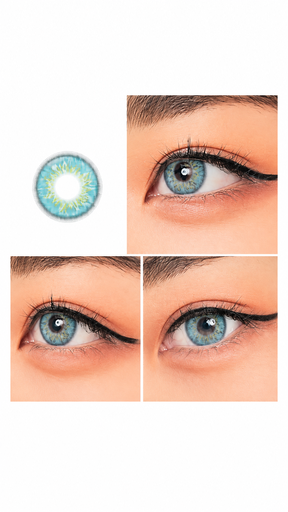 Magister Bright Blue Colored Contact Lenses