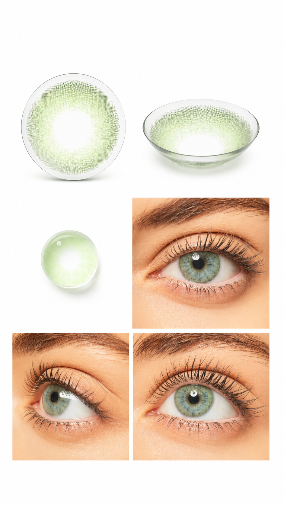 Magister Mint Green Colored Contact Lenses