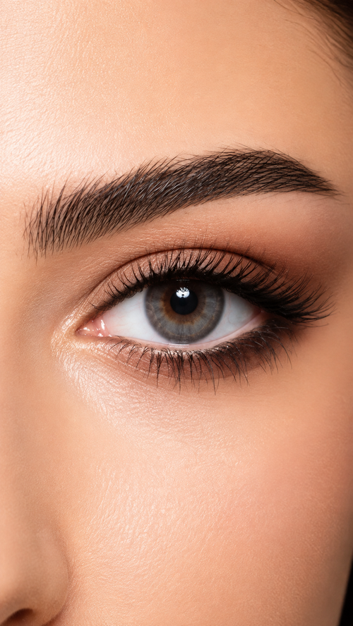 Bella Elite Gray Beige Colored Contact Lenses