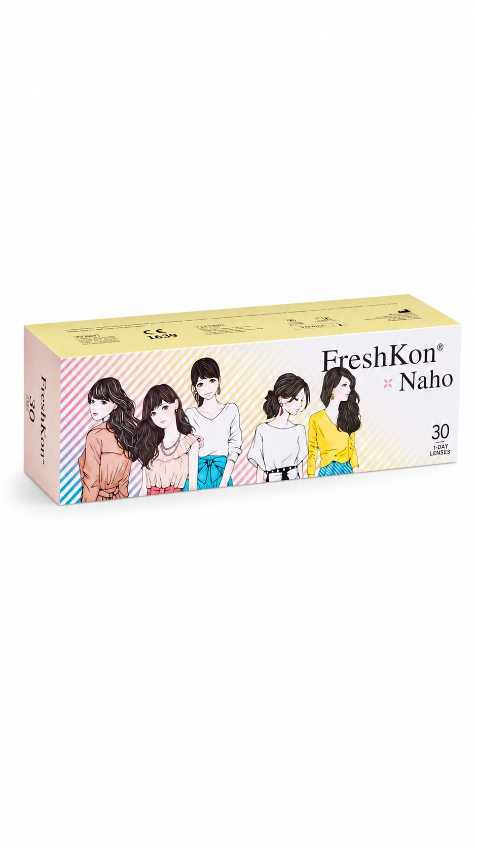 FreshKon NAHO Flora Brown Colored Contact Lenses