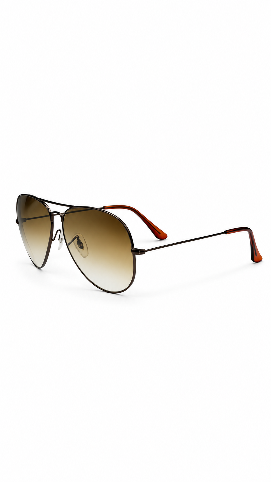 Ray-Ban Aviator Large Metal II Sunglasses (RB 3026 014/51 62mm) – Brown Gradient Lenses
