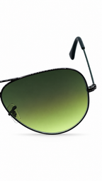 Ray-Ban RB3026 Aviator Large Metal Black Gradient Sunglasses UV-Ultra Violet