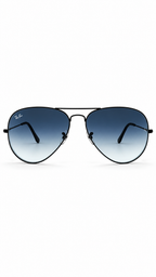 Ray-Ban RB3025 Aviator Large Metal Blue Gradient Sunglasses UV- Ultra Violet