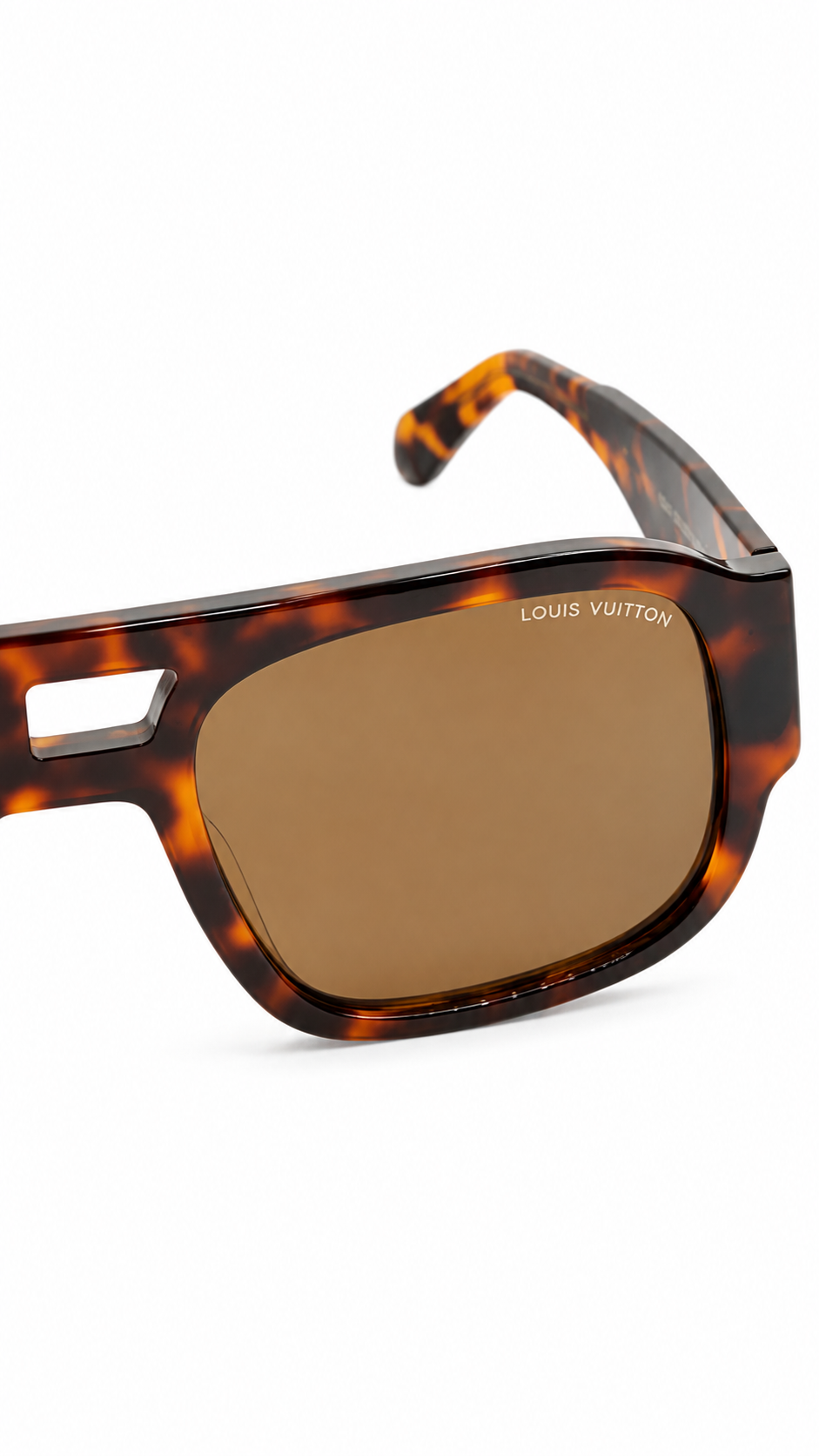 Louis Vuitton Z2611 Sunglasses – Tortoise Shell Frame with Amber Lenses