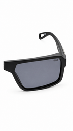 DC Comics Batman Square Flat-Top Sunglasses – Matte Black Frame / Grey Lenses