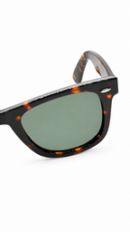 Ray-Ban Original Wayfarer Classic Sunglasses (RB 2140 902 50mm) – Tortoise Frame / G-15 Green Lenses