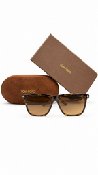 Tom Ford Fletcher TF832 52J Tortoise Sunglasses – Brown Gradient Lenses