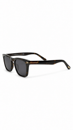 Tom Ford Dax TF751 052 Square Sunglasses – Dark Havana Frame with Grey Lenses