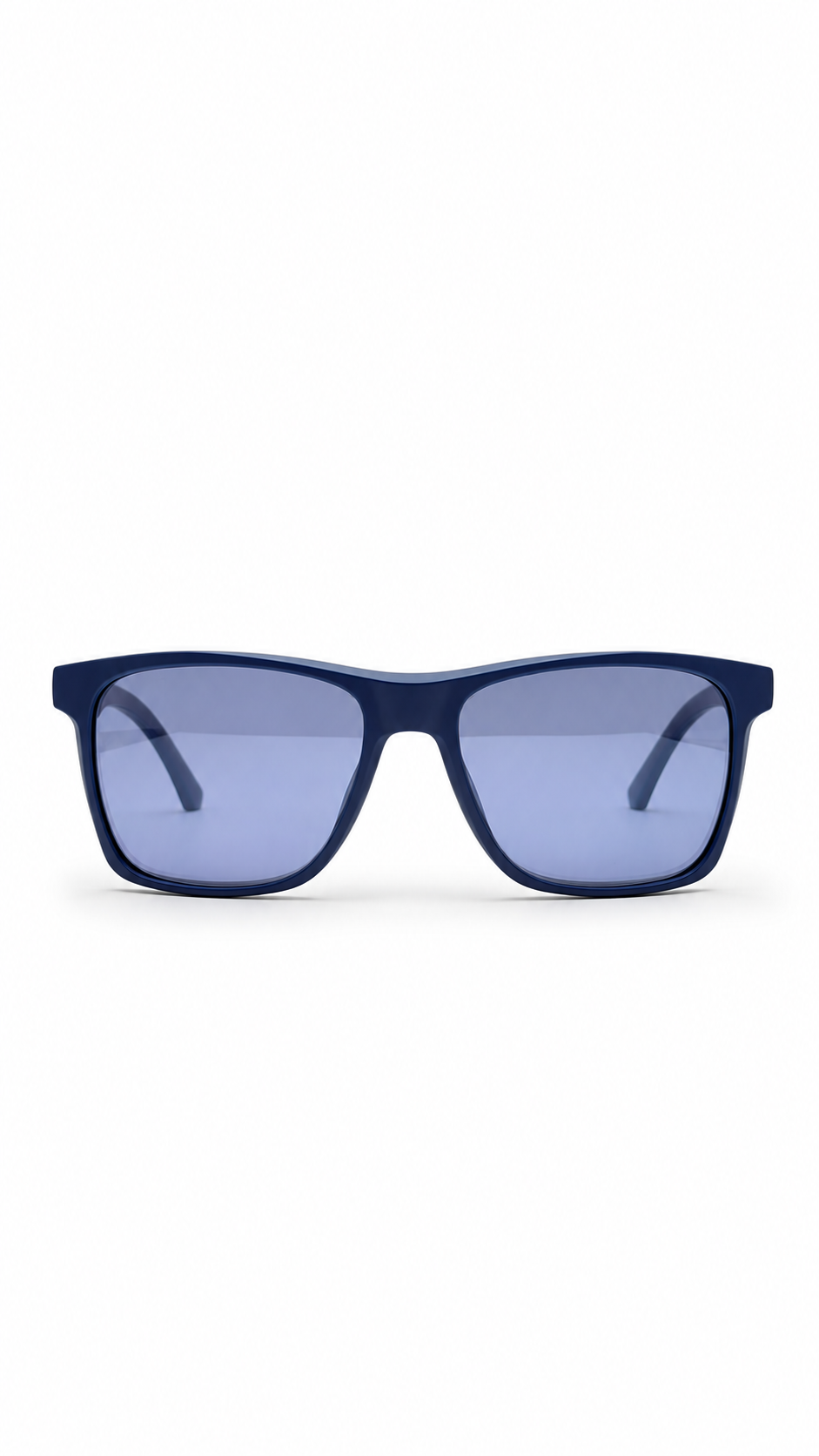 Lacoste L900S 424 Matte Blue Rectangular Sunglasses for Men