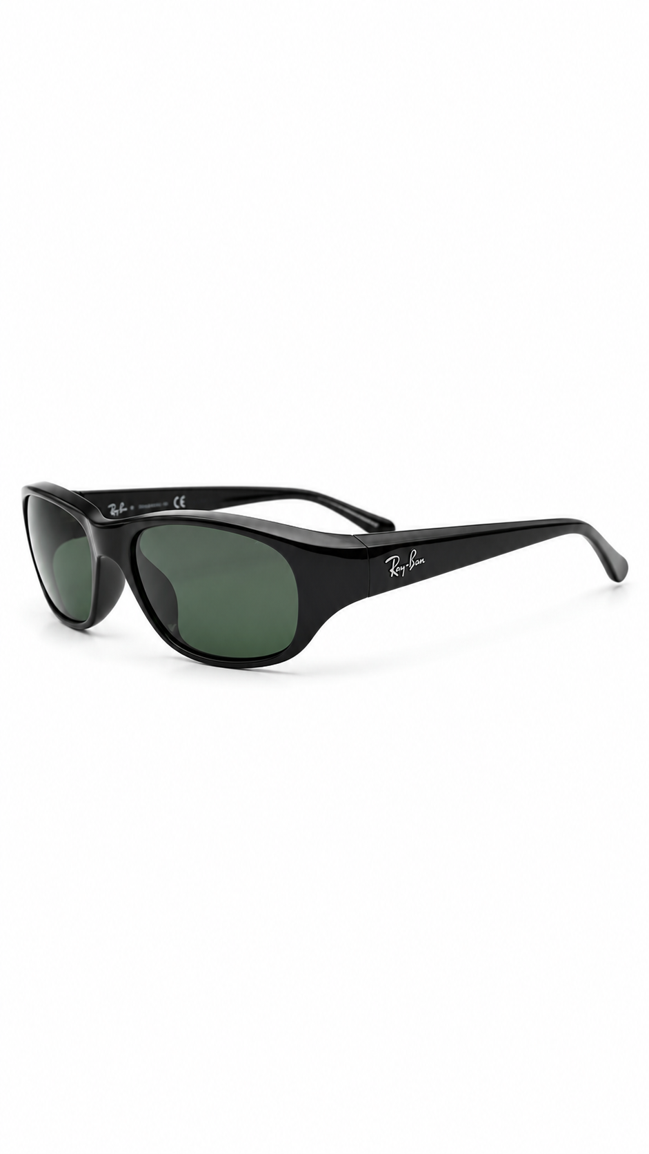 Ray-Ban RB 2016 Daddy-O 601 Black Sunglasses with G-15 Green Lenses
