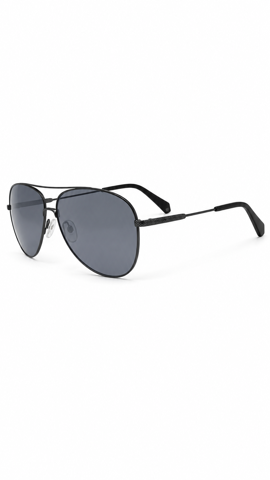 Polaroid PLD 2054/S 003M9 Black Aviator Polarized Sunglasses