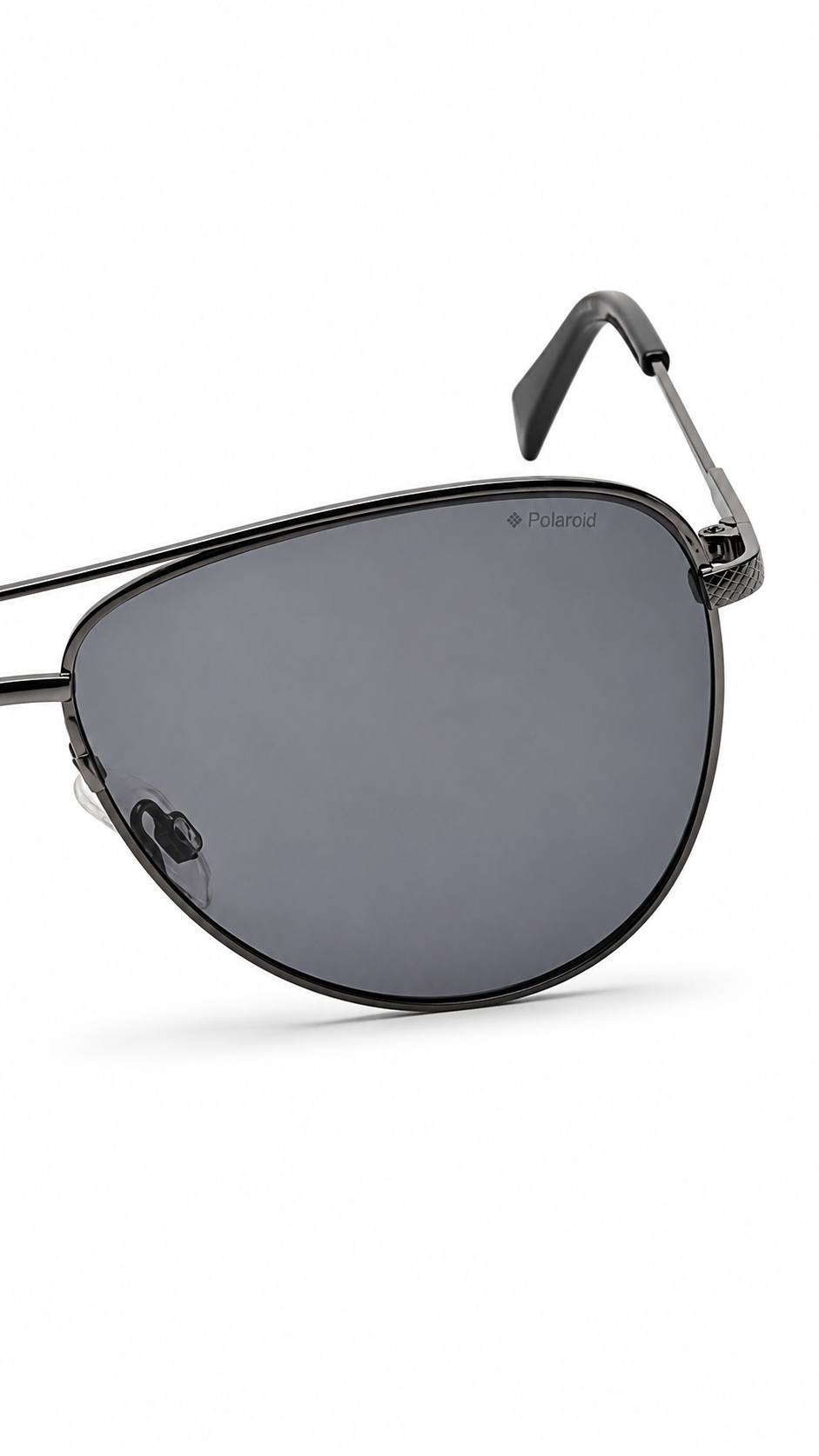 Polaroid PLD 2054/S 003M9 Black Aviator Polarized Sunglasses