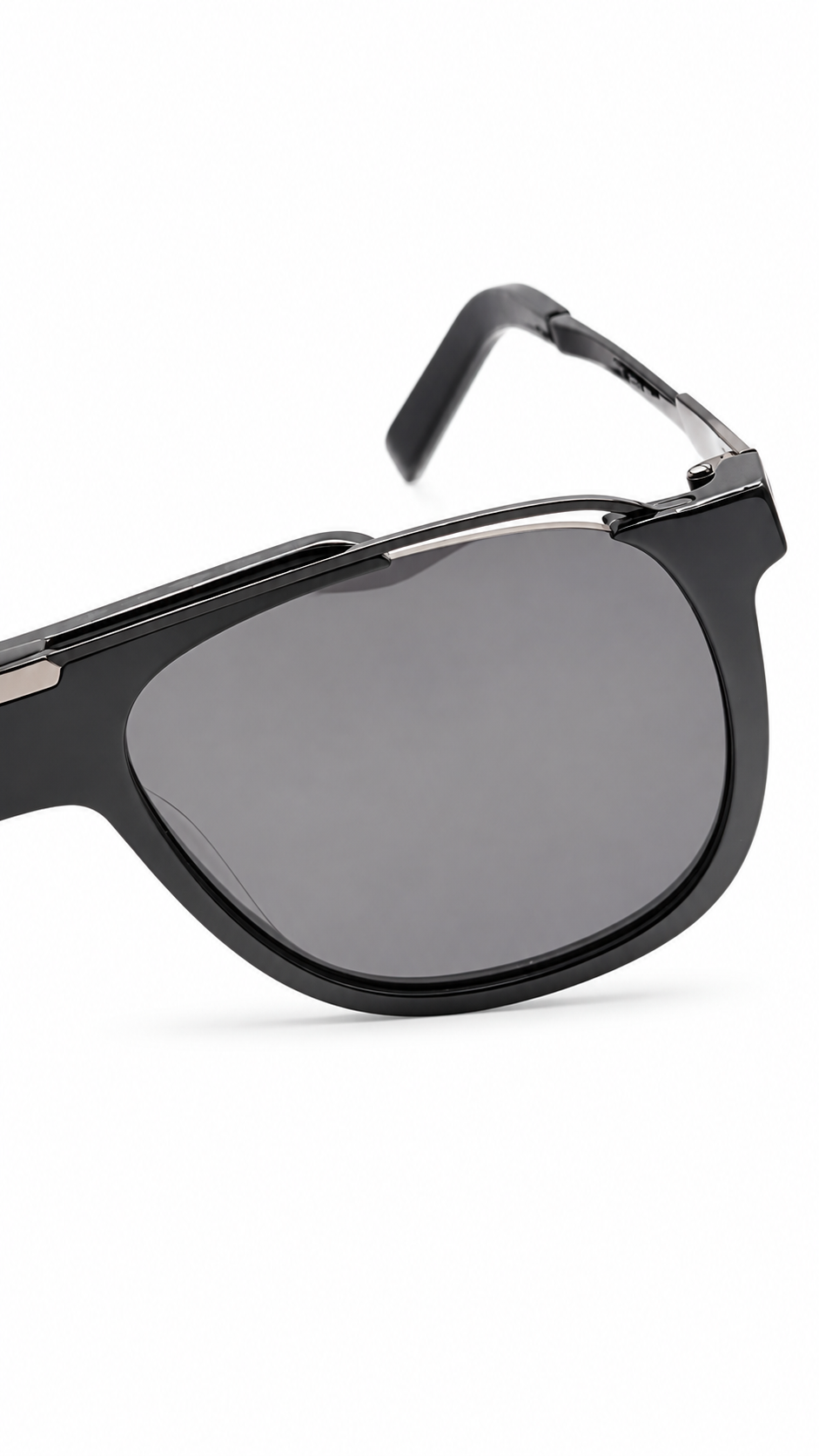 Louis Vuitton Z0938E Matchpoint Black Aviator Sunglasses