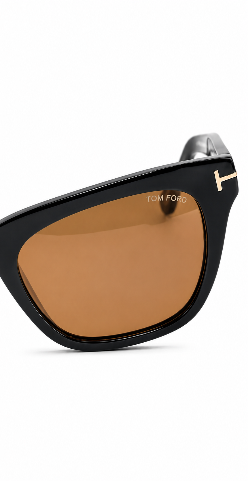 Tom Ford TF5178 001 Shiny Black Square Sunglasses