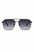Bvlgari BV 40019 Co.01 Matte Black Aviator Sunglasses