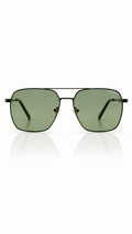 Bvlgari Luxury BV 40019 Metallic Double-Bridge Sunglasses (58mm)