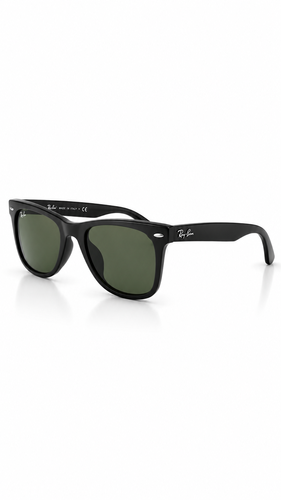 Ray-Ban Blaze Wayfarer RB4440-N-F Glossy Black Sunglasses