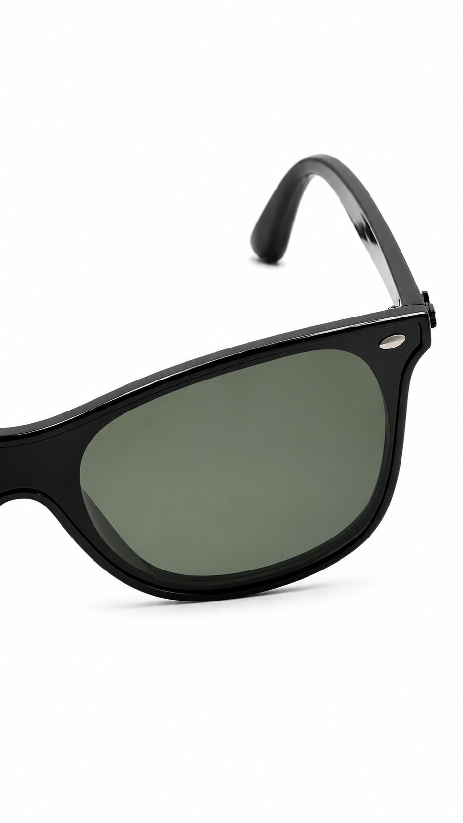 Ray-Ban Blaze Wayfarer RB4440-N-F Glossy Black Sunglasses