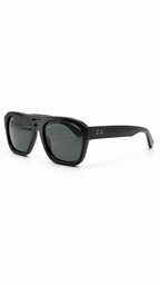Ray-Ban Corrigan RB 4397 6677/87 Black Square Navigator Sunglasses