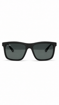 Ray-Ban 8357 Matte Black Rectangular Sunglasses (52mm)