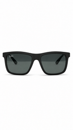 Ray-Ban 8357 Matte Black Rectangular Sunglasses (52mm)