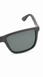 Ray-Ban 8357 Matte Black Rectangular Sunglasses (52mm)