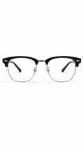 Ray-Ban Clubmaster RB 5154 2000 Polished Black & Silver Browline Optical Frames (51mm)
