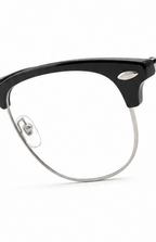 Ray-Ban Clubmaster RB 5154 2000 Polished Black & Silver Browline Optical Frames (51mm)