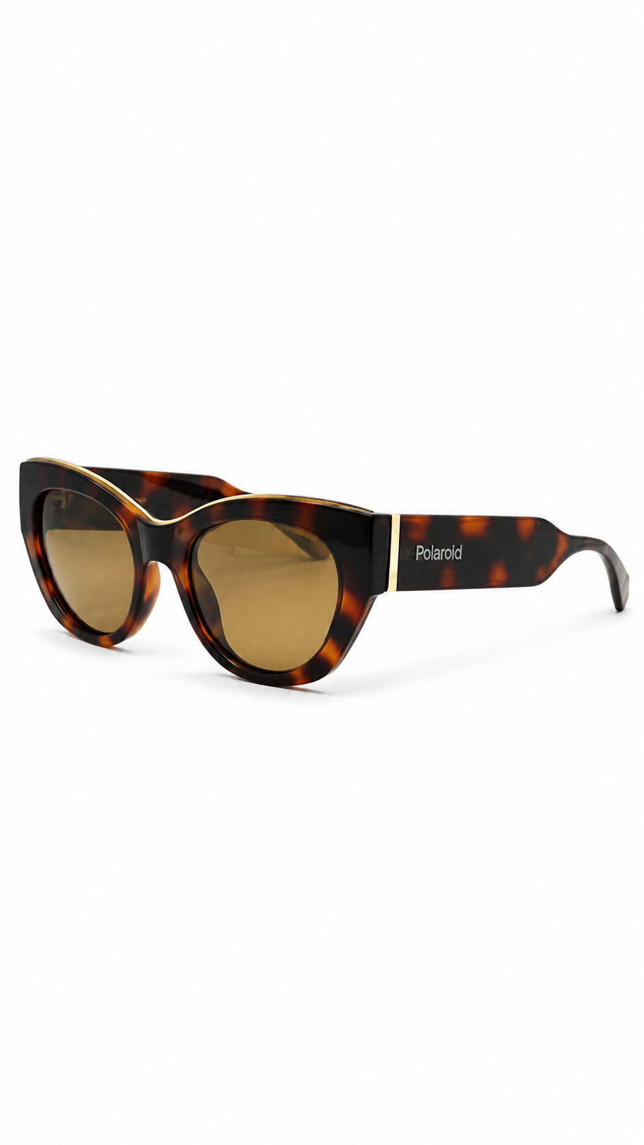 Polaroid PLD 6199/S/X Havana Cat-Eye Polarized Sunglasses (50mm)