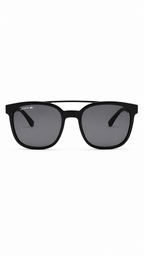 Lacoste L883S Matte Black Double Bridge Square Sunglasses (54mm)