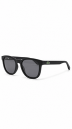 Lacoste L883S Matte Black Double Bridge Square Sunglasses (54mm)