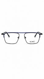 Bovélo par Variation Design 459 GR Black & Blue Rectangular Eyeglasses (55mm)