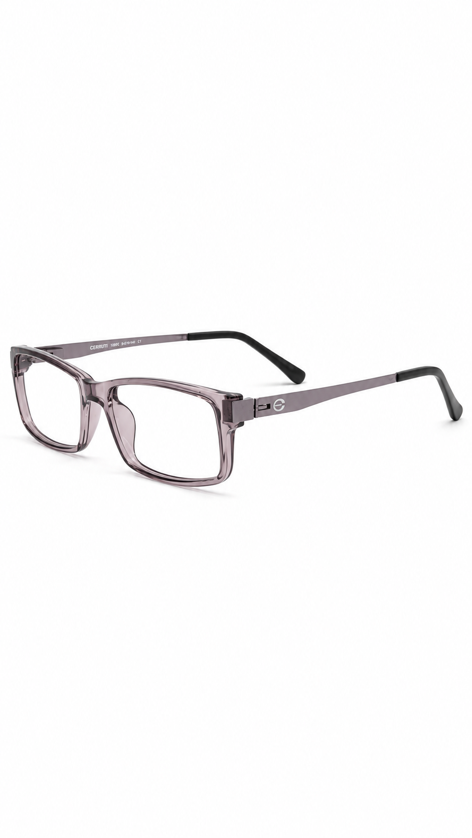 Eschenbach ED 104 Translucent Smokey Mauve Rectangular Eyeglasses (50mm)