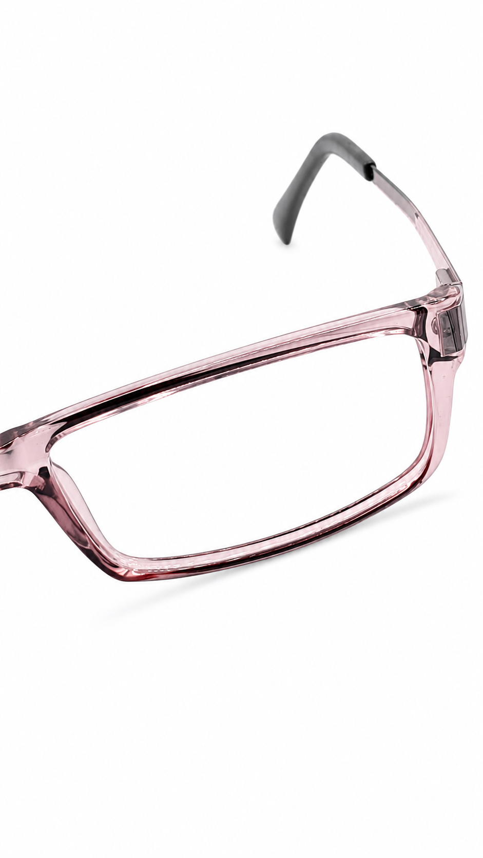 Eschenbach ED 104 Translucent Smokey Mauve Rectangular Eyeglasses (50mm)