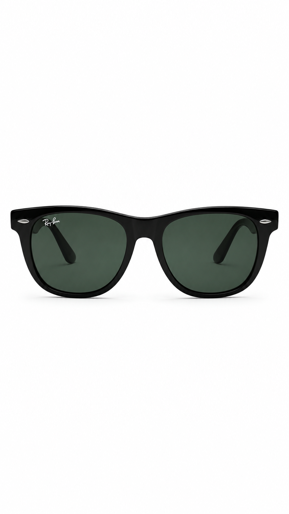 Ray-Ban Original Wayfarer RB2140 901 Black Sunglasses with G-15 Green Lenses