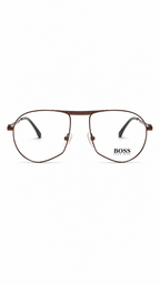 BOSS Hugo Boss 22080J COL.04 Copper Metallic Aviator Eyeglasses (53mm)
