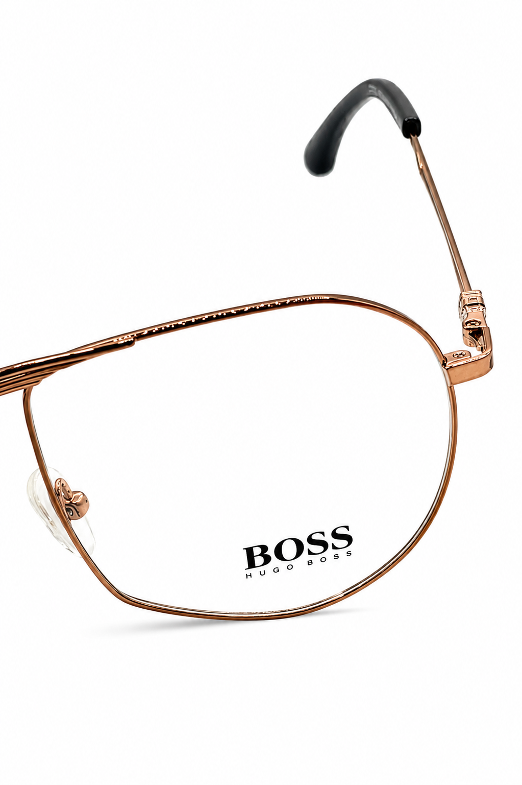 BOSS Hugo Boss 22080J COL.04 Copper Metallic Aviator Eyeglasses (53mm)