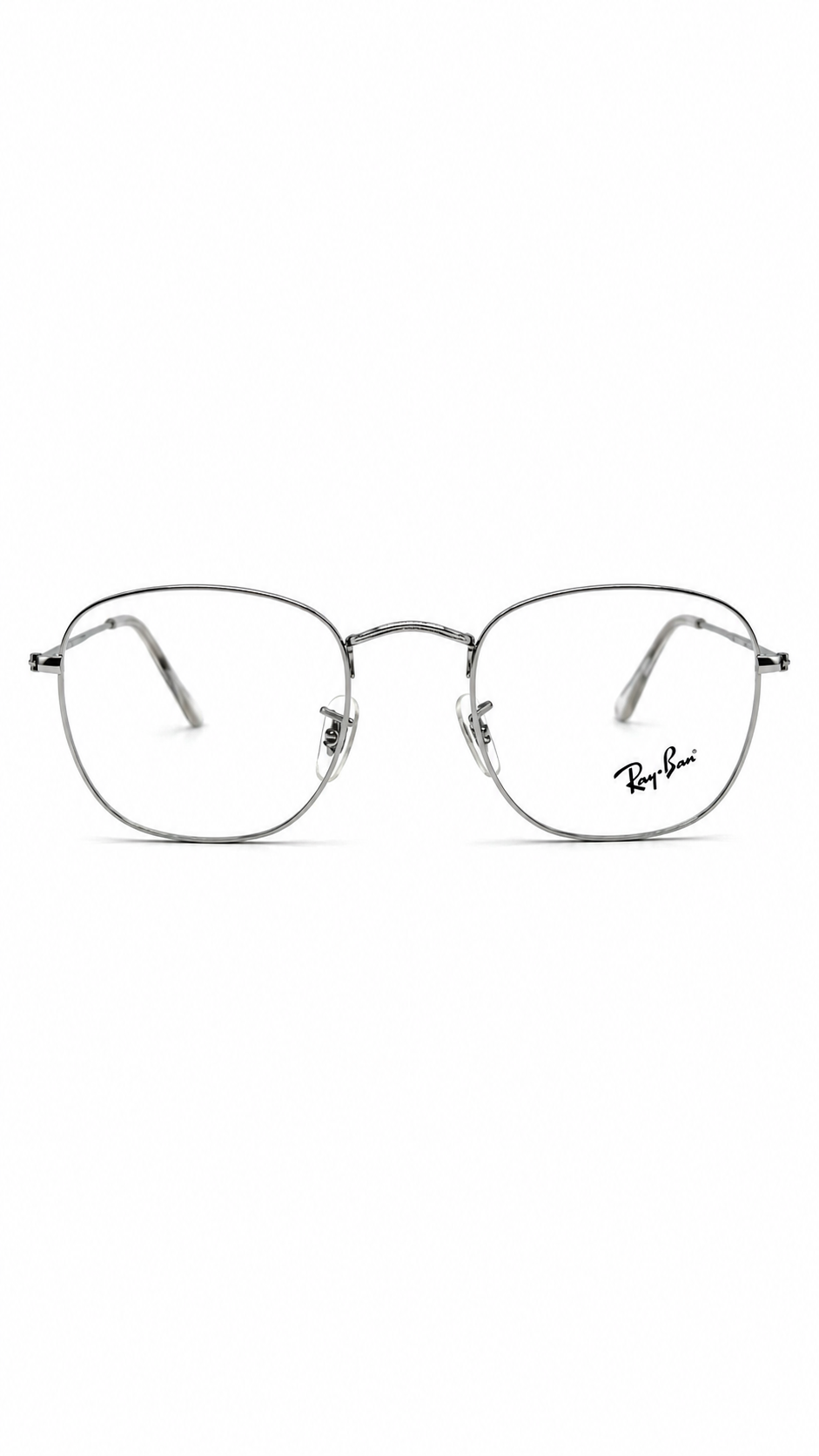 Ray-Ban RB 3857-V 2502 Frank Optical Silver Wire Eyeglasses (51mm)