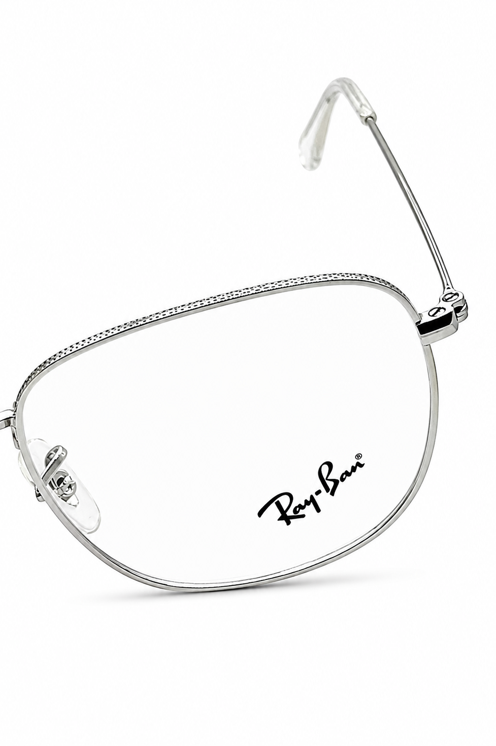 Ray-Ban RB 3857-V 2502 Frank Optical Silver Wire Eyeglasses (51mm)