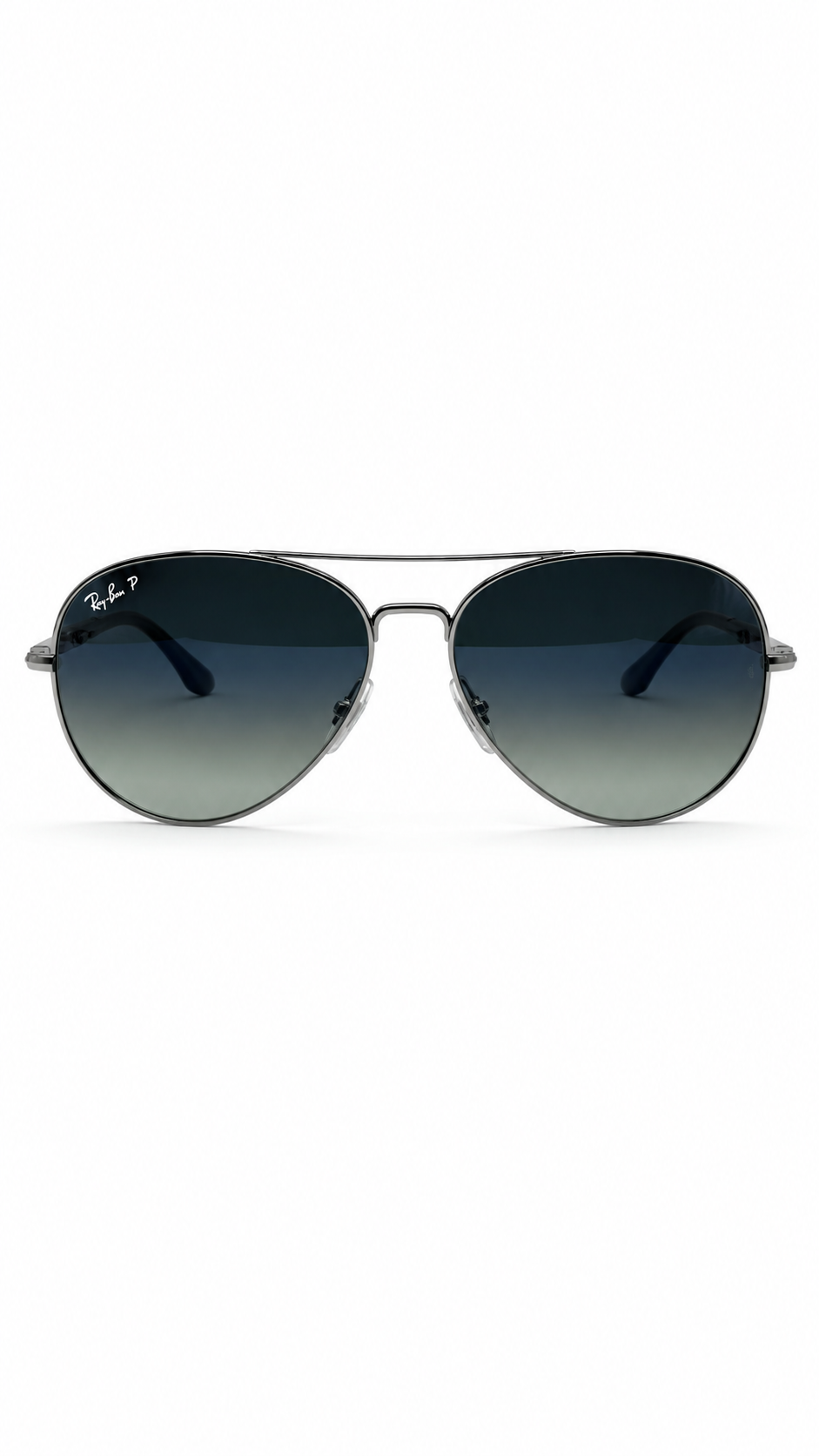 Ray-Ban RB3675 004/78 Gunmetal Polarized Aviator Sunglasses 58mm