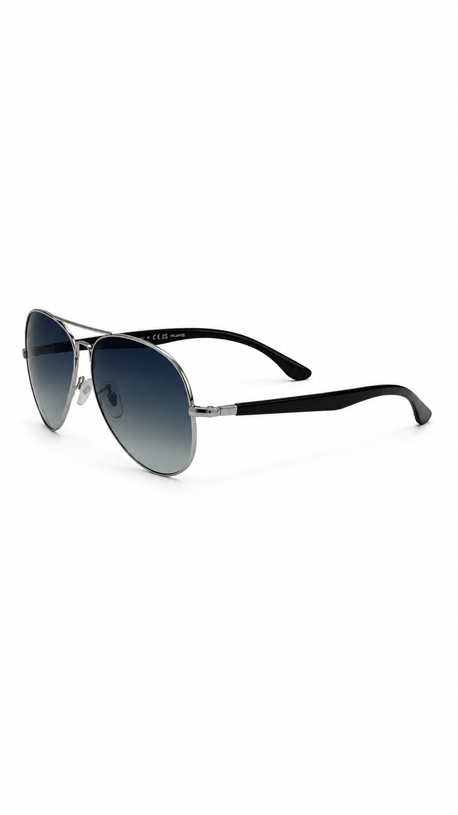 Ray-Ban RB3675 004/78 Gunmetal Polarized Aviator Sunglasses 58mm