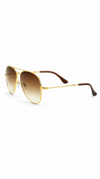 Ray-Ban RB3675 004/78 Gunmetal Polarized Aviator Sunglasses 58mm