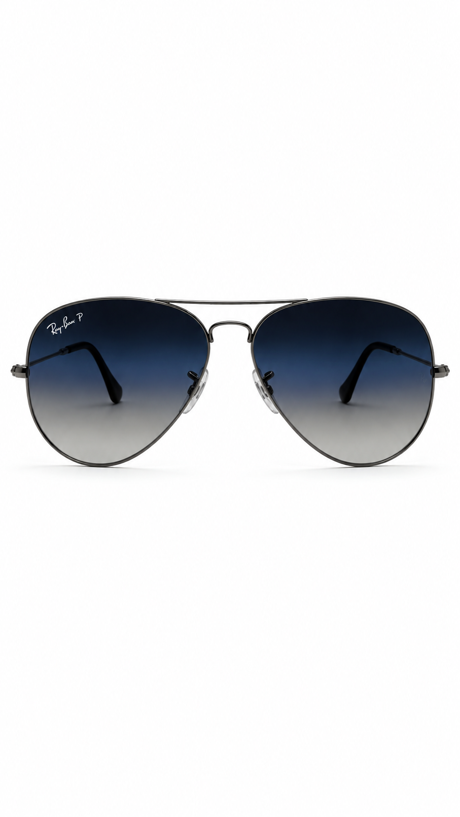 Ray-Ban RB3025 004/78 Gunmetal Polarized Aviator Large Metal 62mm