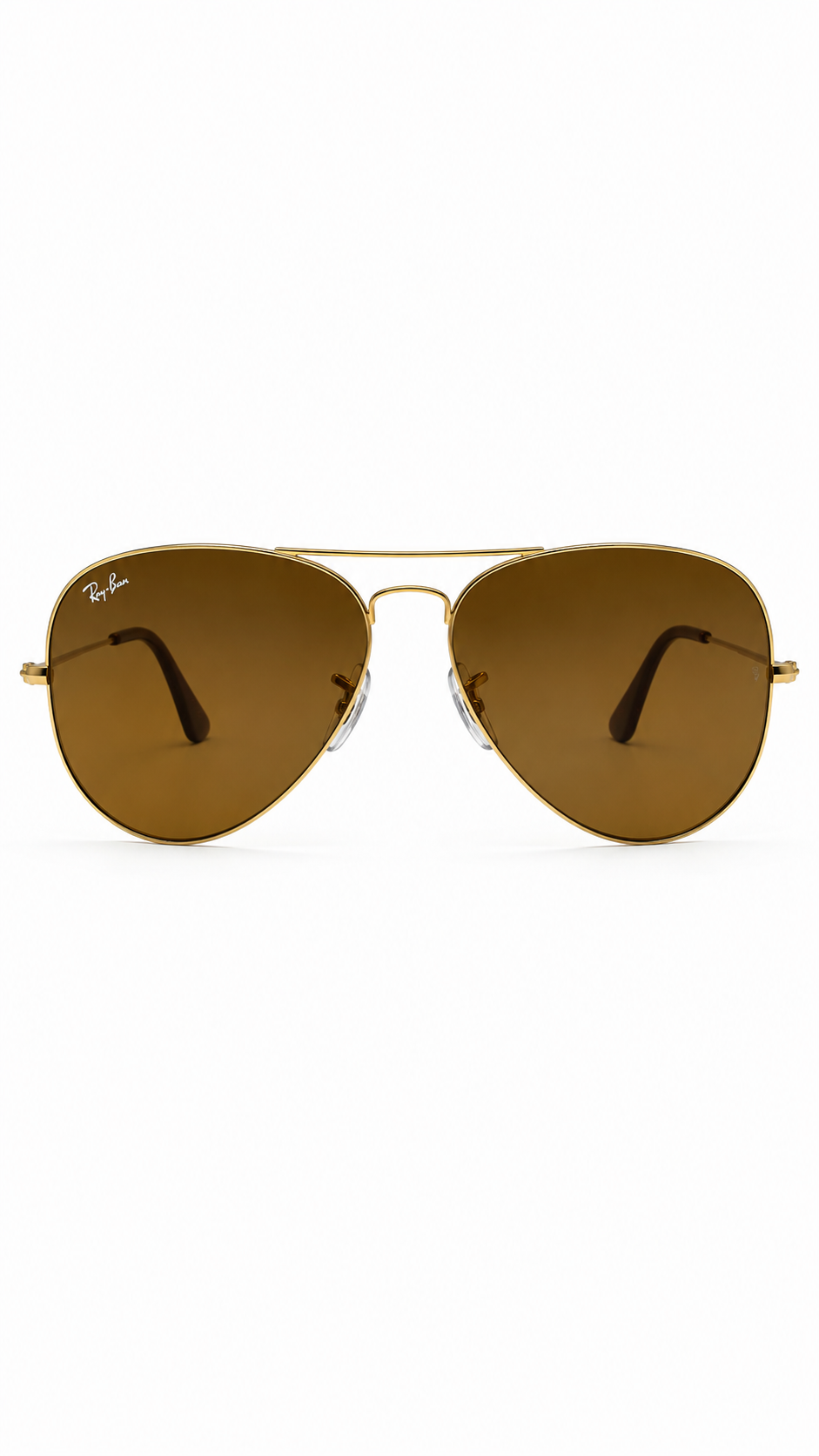 Ray-Ban RB3025 001/33 Gold Aviator Large Metal 58mm Brown Lens Sunglasses
