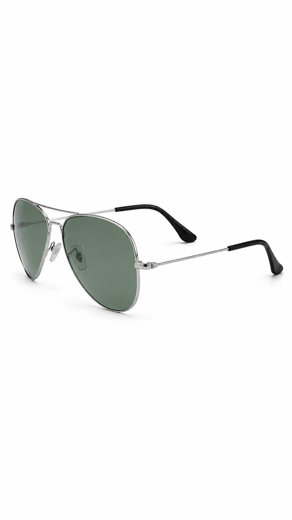 Ray-Ban RB3025 004/58 Gunmetal Polarized Aviator Large Metal 62mm Sunglasses