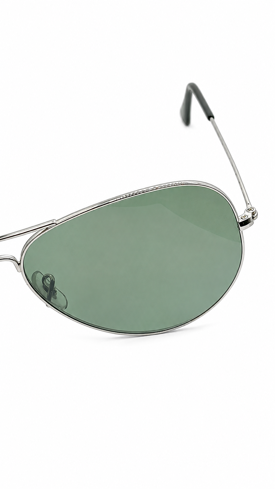 Ray-Ban RB3025 004/58 Gunmetal Polarized Aviator Large Metal 62mm Sunglasses