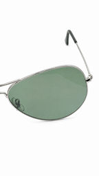 Ray-Ban RB3025 004/58 Gunmetal Polarized Aviator Large Metal 62mm Sunglasses