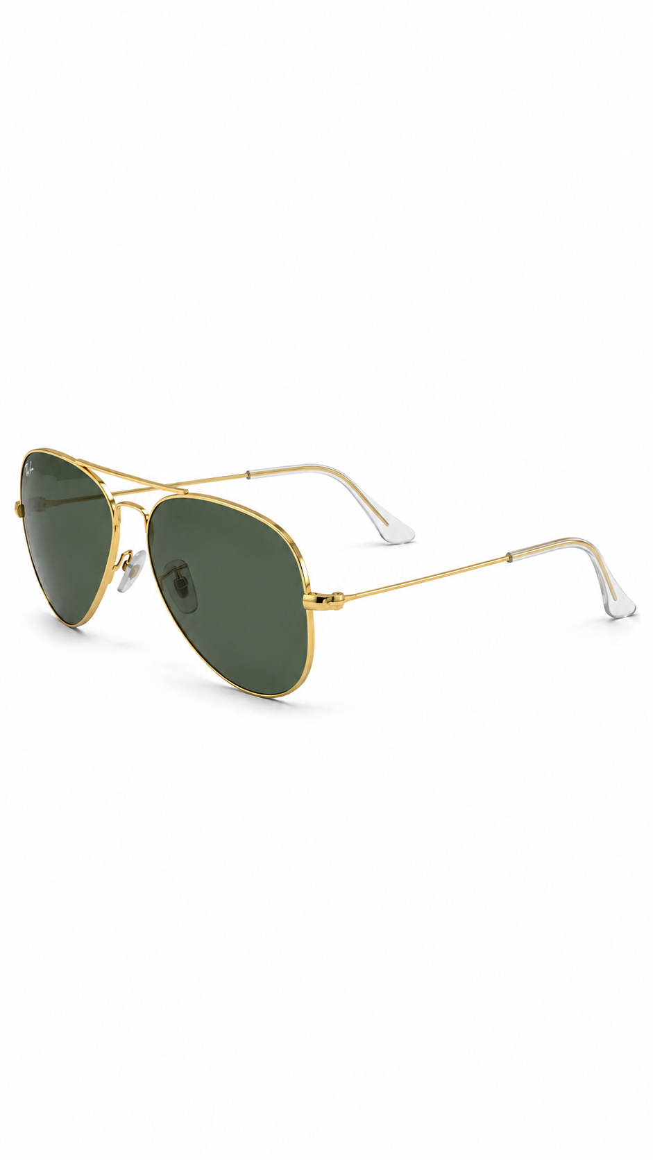 : Ray-Ban RB3025 001/58 Gold Aviator Large Metal 62mm Polarized G-15 Green Lens Sunglasses