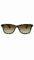 Ray-Ban RB4640F 710/M2 52mm Square Polarized Tortoise Havana Sunglasses Brown Gradient Lens