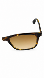 Ray-Ban RB4640F 710/M2 52mm Square Polarized Tortoise Havana Sunglasses Brown Gradient Lens